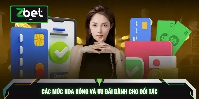 Các mức hoa hồng và ưu đãi dành cho đối tác