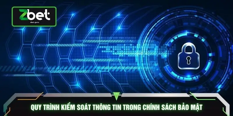 Quy trình kiểm soát thông tin trong chính sách bảo mật